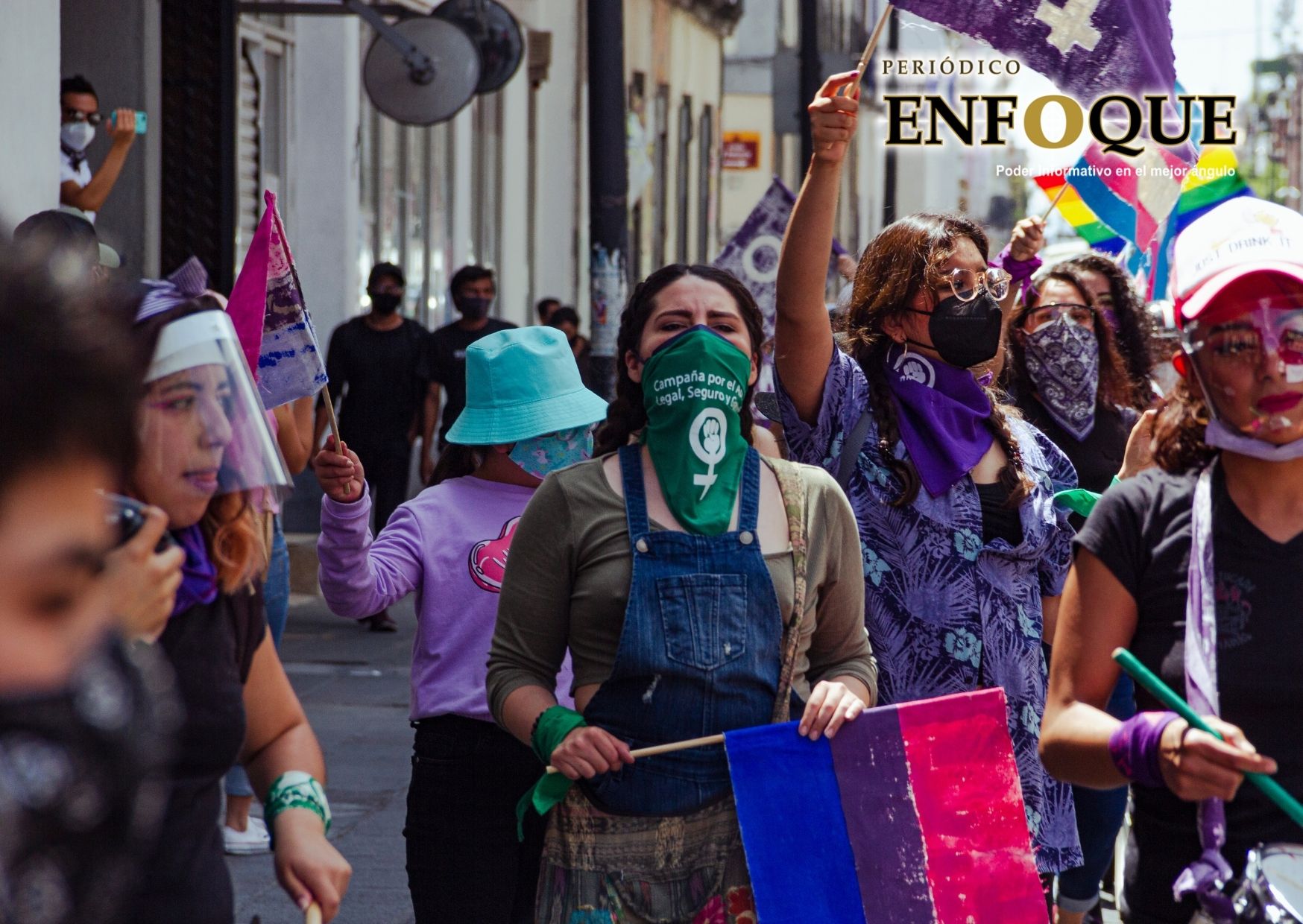 Foto: Alex Muñoz Sin incidentes se realiza la onceava “Marcha de las Putas” en Puebla