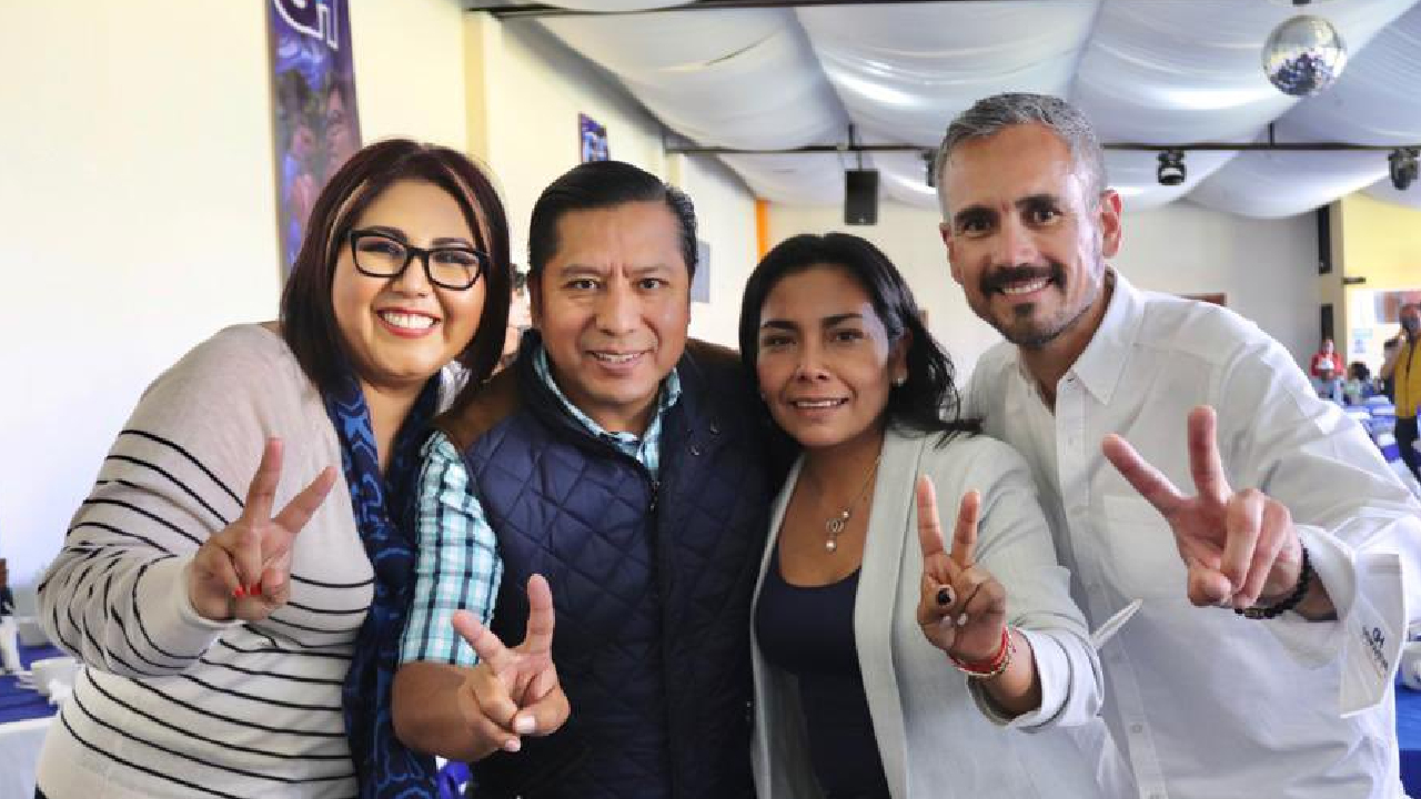 Por: Cortesía Genoveva Huerta inició en Cuautlancingo su campaña por la relección a la dirigencia estatal del PAN