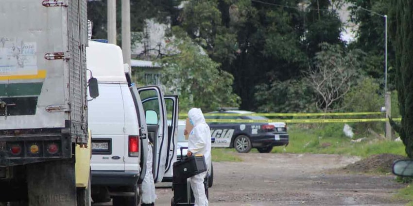 Por: Cortesía Hallan restos humanos en Amalucan; fiscalía realiza levantamiento