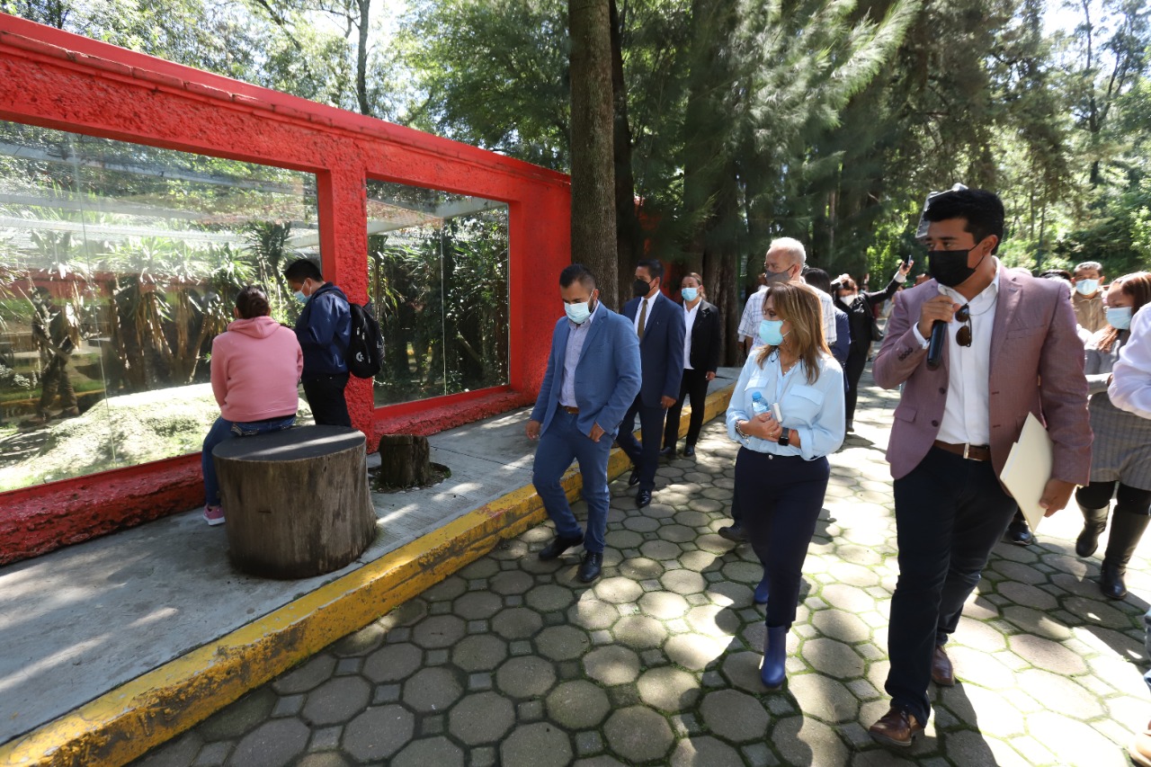 Por: Cortesía Instruye Lorena Cuéllar acciones inmediatas de atención en Zoológico del Altiplano