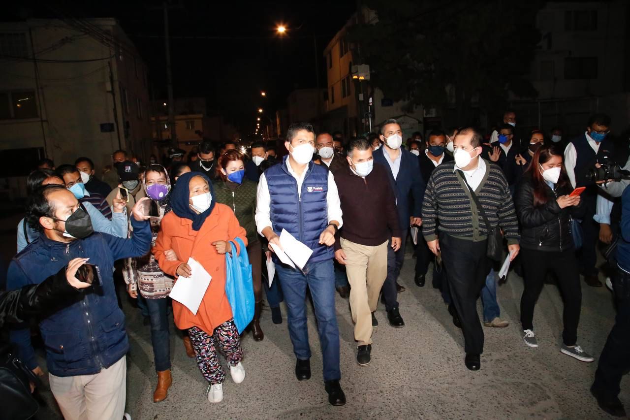 Por: Cortesía Eduardo Rivera arranca programa "Caminatas por la Seguridad"