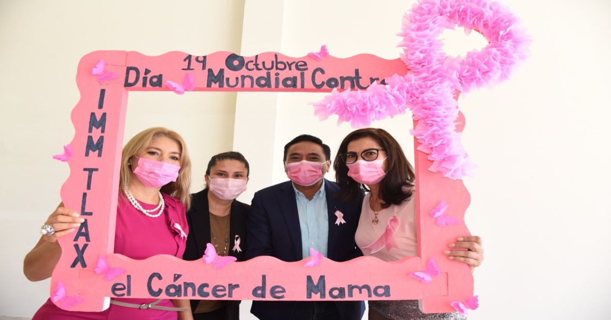 Por: Cortesía Conmemora Ayuntamiento de Tlaxcala el Día Internacional de la Lucha contra el Cáncer de Mama