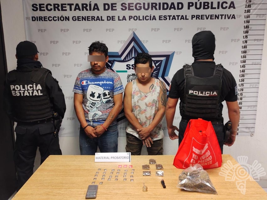 Por: Cortesía Policía detiene a narcomenudistas de la Guadalupe hidalgo; pertenecientes a un grupo delictivo
