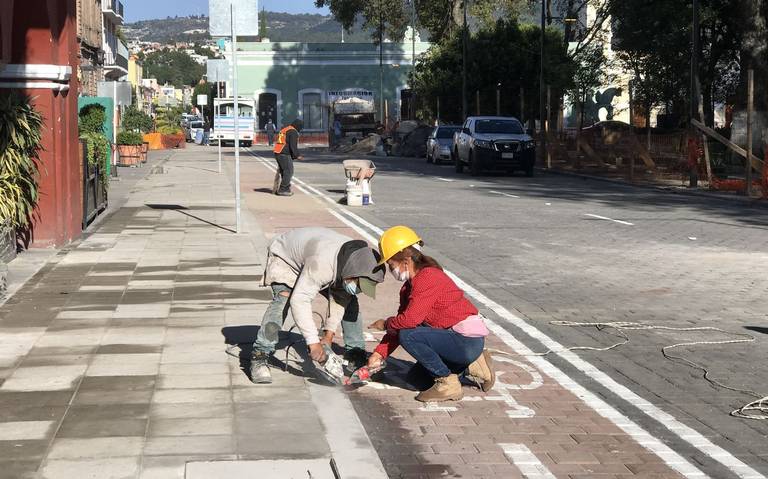 Por: Cortesía Las calles del centro de Tlaxcala fueron reabiertas
