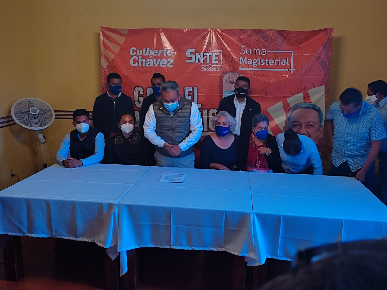 Por: Cortesía Tiene el SNTE sección 31 a nuevo dirigente, es Cutberto Chávez