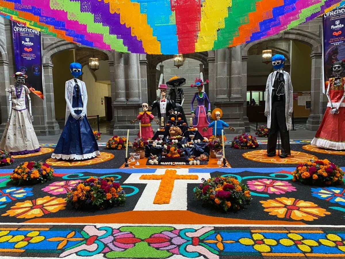 Comienza corredor de ofrendas en Puebla este 24 de octubre, abarcará diferentes municipios