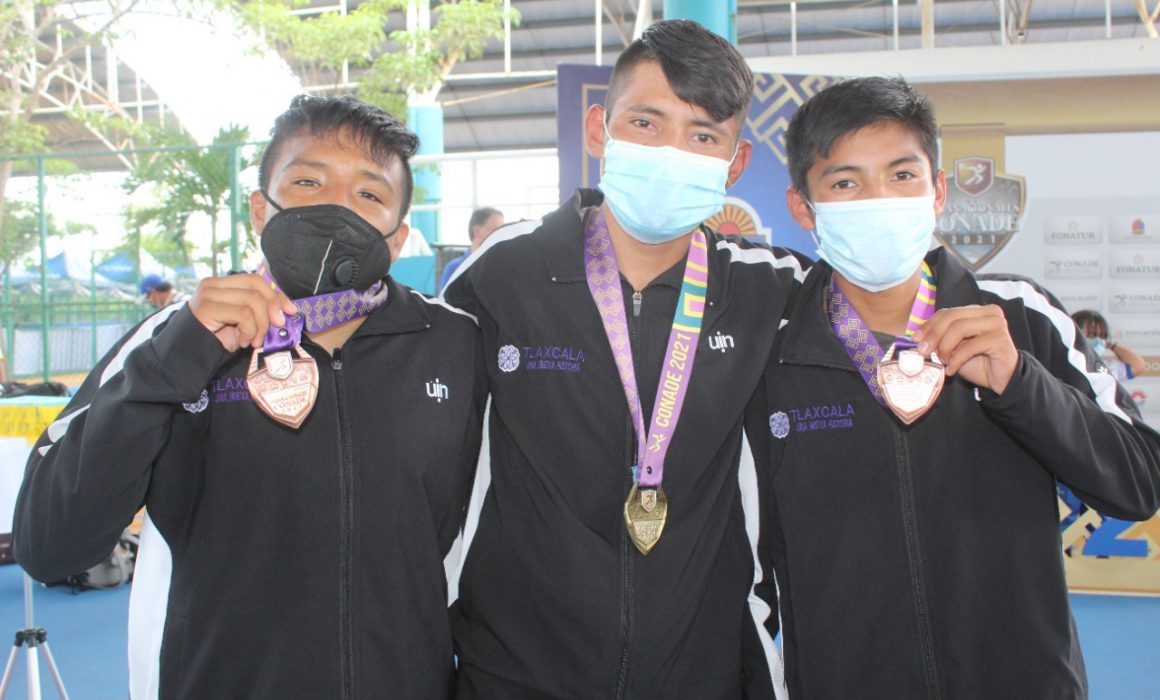 Por: Cortesía Oro y bronce para Tlaxcala en Juegos paranacionales Conade 2021