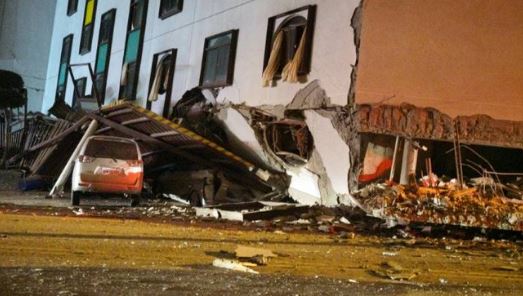Por: Cortesía Sismo magnitud 6.5 sacudió el noreste de Taiwán este domingo