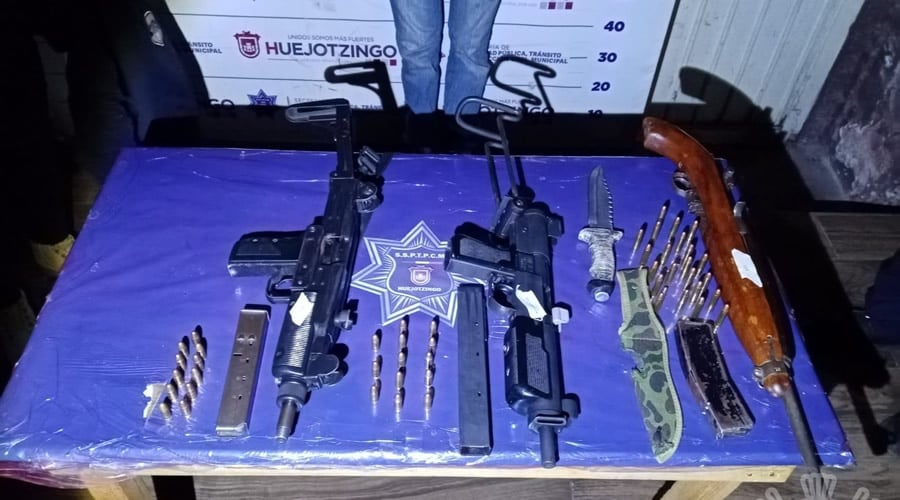 detenidos huejotzingo