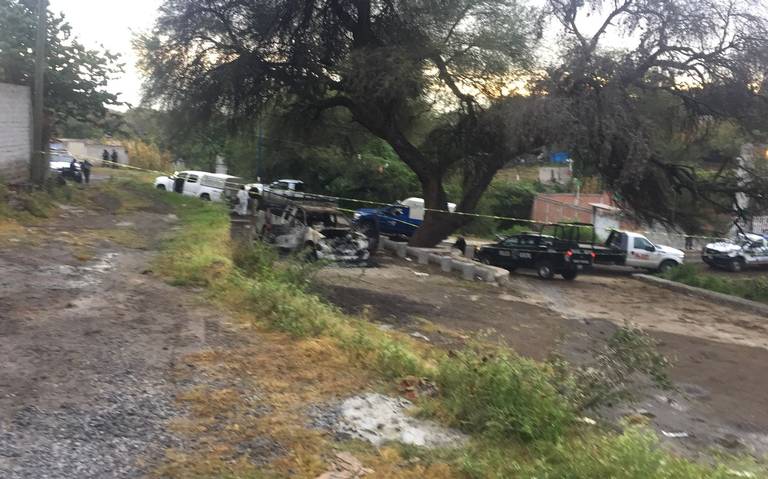 Por: Cortesía Son encontrados 6 cuerpos calcinados en una camioneta en Guanajuato