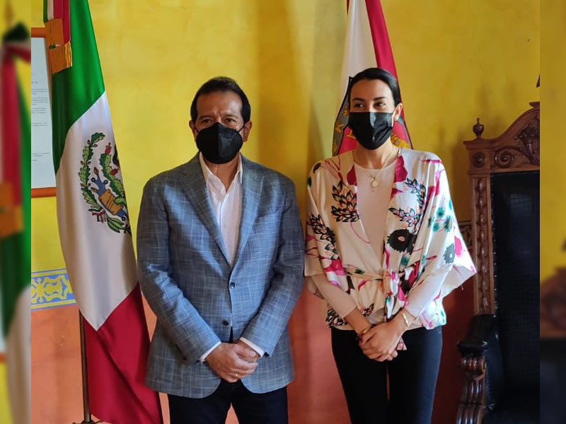 Se reúne Fabricio Mena con la Secretaria de Turismo; analizan nueva Ley de Turismo