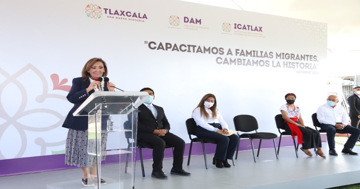 Por: Cortesía Inauguró Lorena Cuéllar Cisneros cursos de capacitación para familias de migrantes