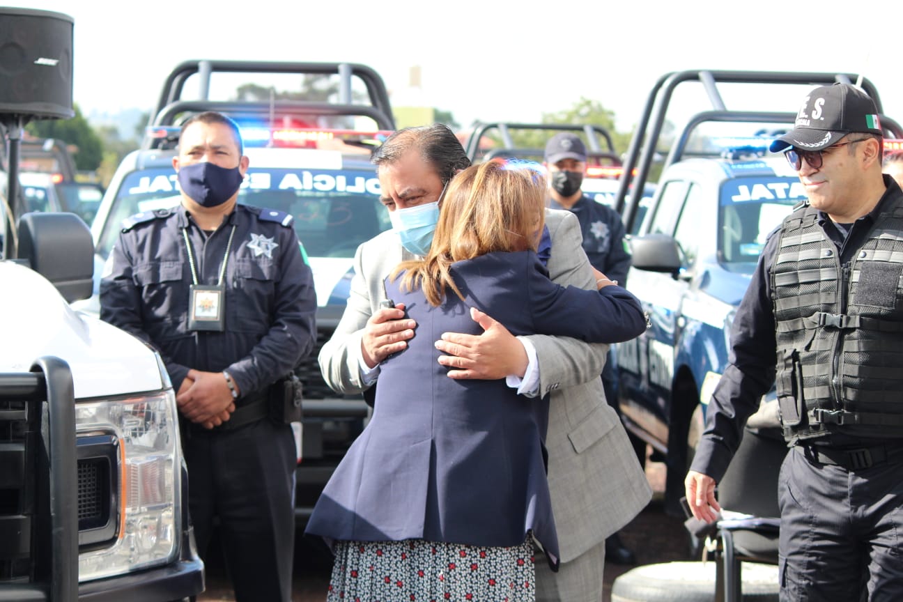 Por: Cortesía Mayor seguridad en Tlaxcala tras dotar a corporaciones de equipo y vehículos