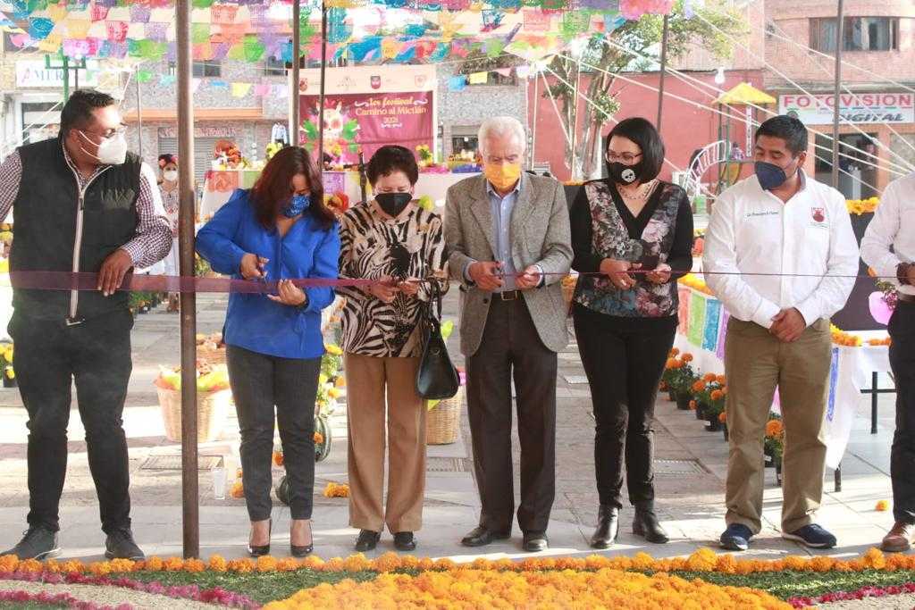En Chiautempan inició el 1er Festival Camino al Mictlán 2021
