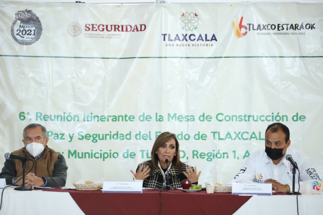 Por: Cortesía Reconoce Lorena Cuéllar Cisneros esfuerzo de ayuntamientos en materia de seguridad