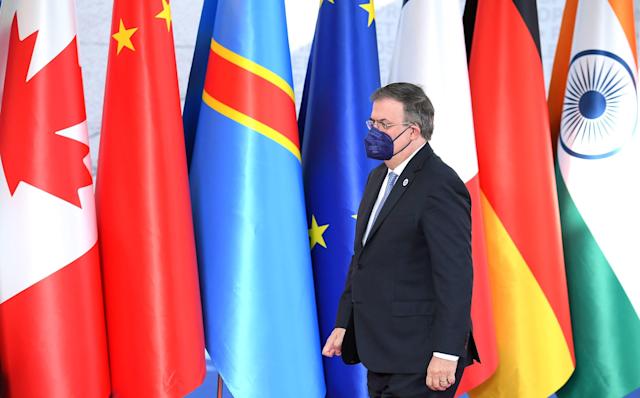 Por: Cortesía En la cumbre G20, exhorta Ebrard el reconocimiento universal de vacunas contra Covid-19