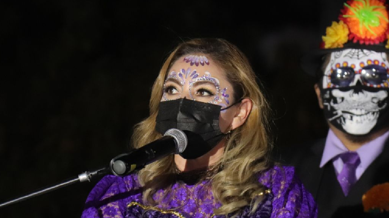 Por: Cortesía Paola Angón aseguró que las festividades de “Todos Santos” tiene que ser un motivo de unión en el municipio