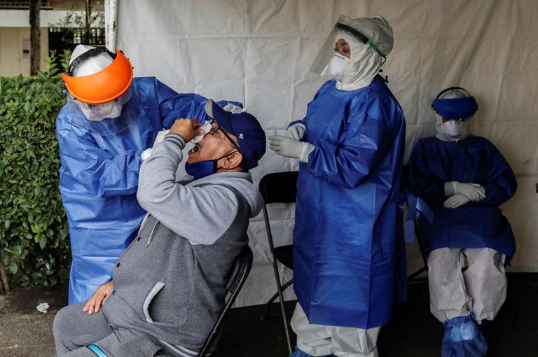 Por: Cortesía México registra 11,146 contagios y 835 muertes por Covid-19 en un día