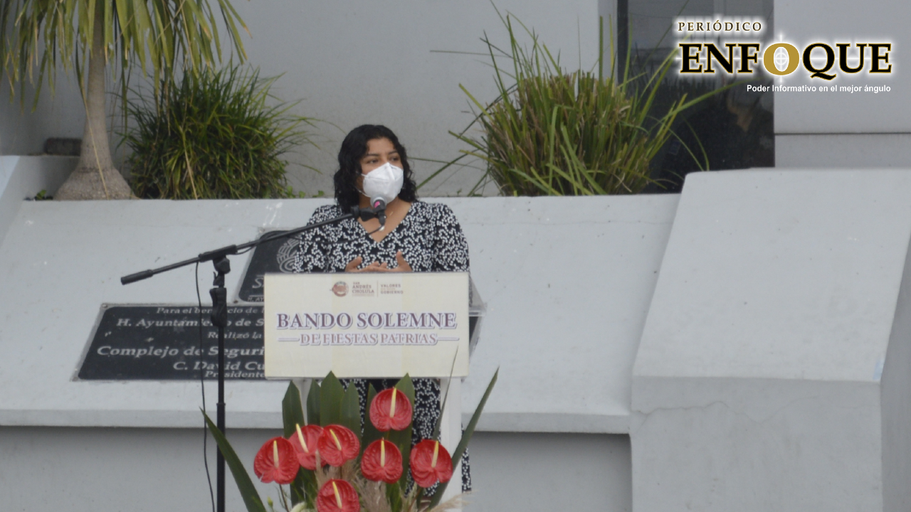 Ayuntamiento de San Andrés Cholula presentó el Bando Solemne de las Fiestas Patrias 2021