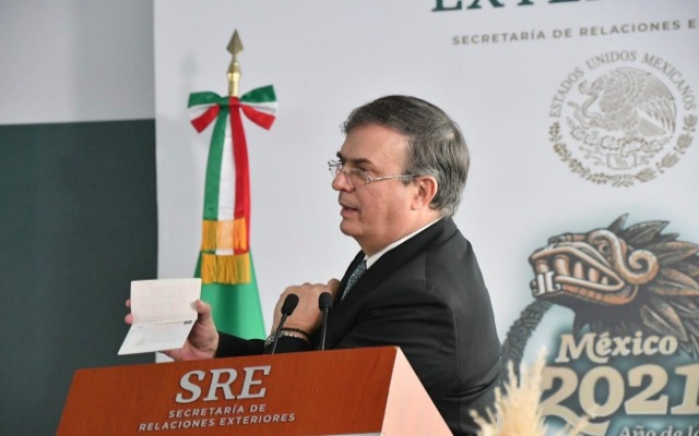 Por: Cortesía Desde Puebla, Marcelo Ebrard anuncia cambios en el pasaporte mexicano para hacerlo más segur
