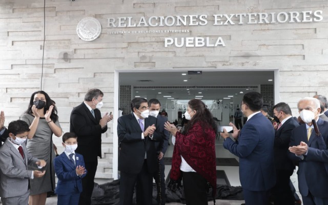 Por: Cortesía Inauguran nuevas oficinas de Relaciones exteriores en Puebla con inversión privada de 25 MDP