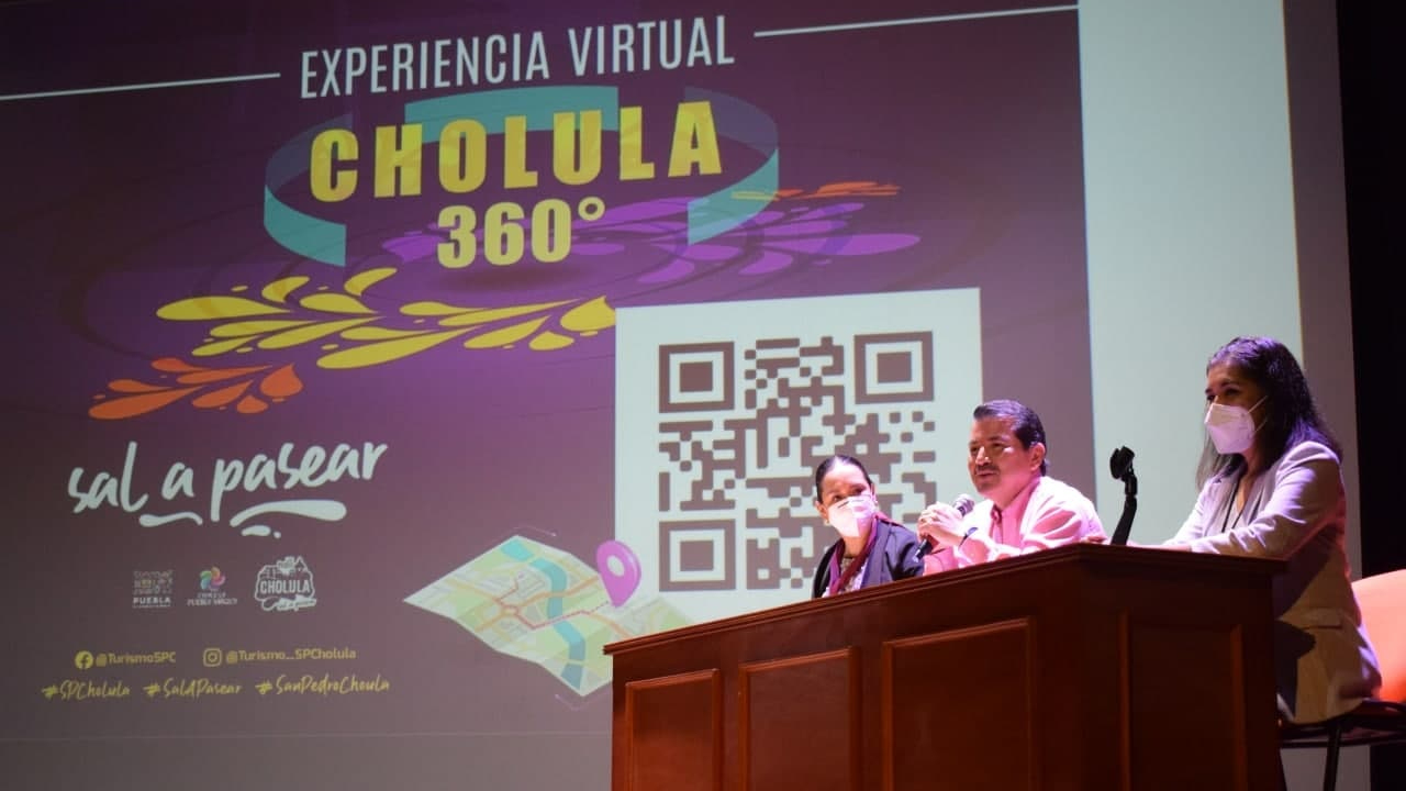 Por: Cortesía Ayuntamiento de San Pedro Cholula presenta el recorrido virtual “Paseo Cholula 360°”