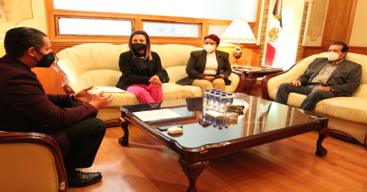 Por: Cortesía Recibe presidente del TSJE a Comisión de Cortesía del Congreso Local