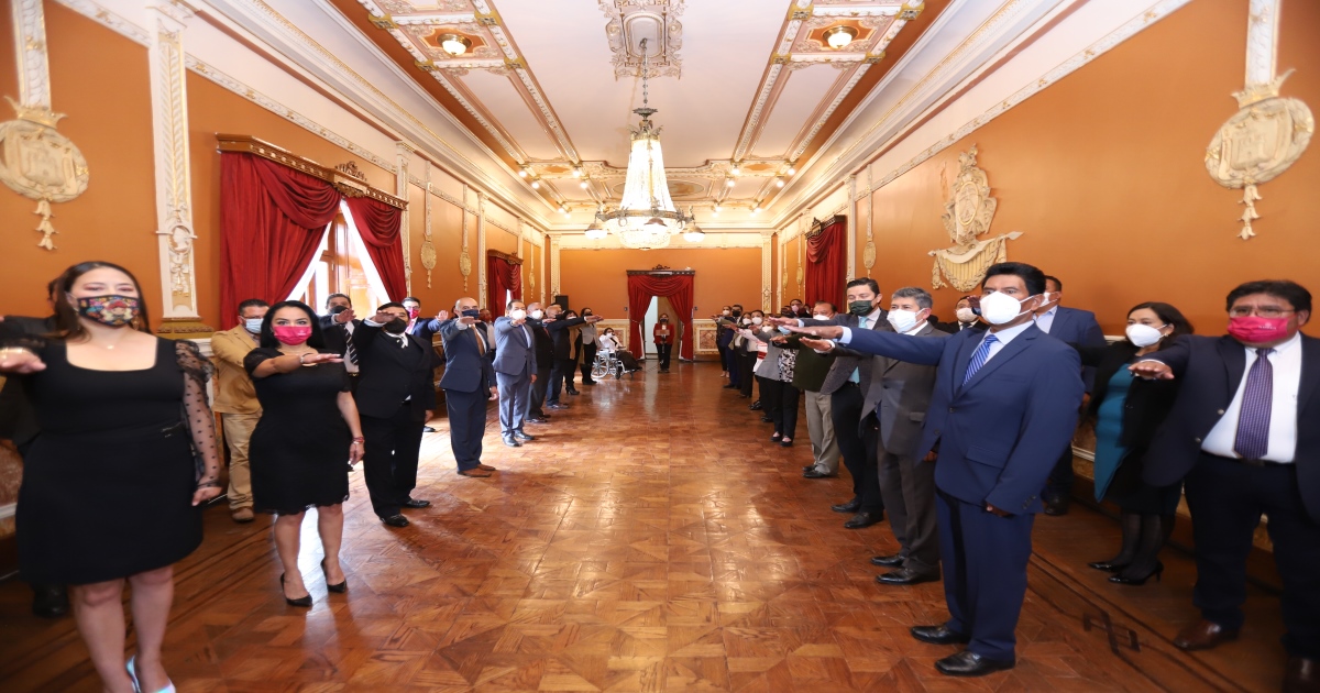 Por: Cortesía Pide Lorena Cuéllar a nuevos funcionarios ser ejemplo como servidores públicos