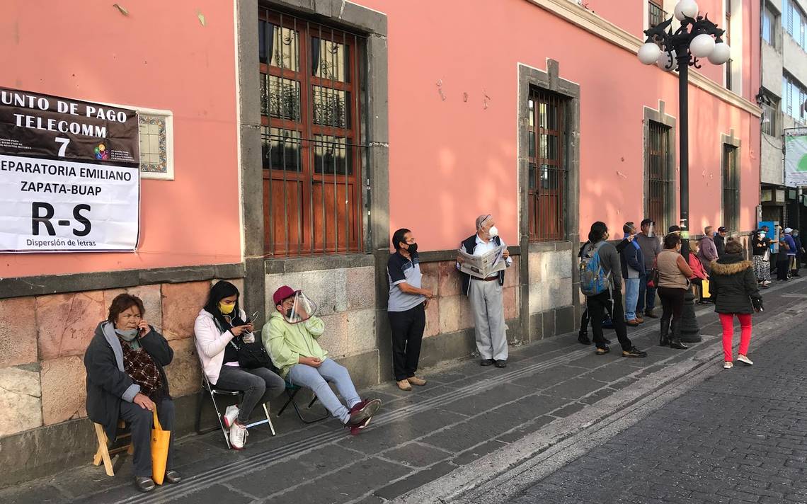 Por: Cortesía Adultos mayores en Puebla ya comenzaron a recibir su pensión correspondiente al bimestre septiembre-octubre