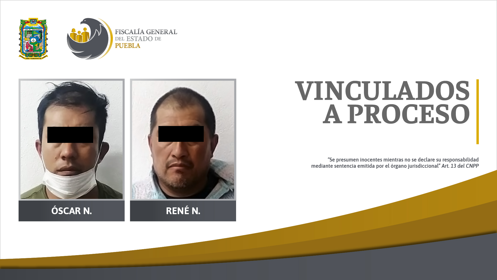Por: Cortesía Simulaban secuestros y exigían derecho de piso en Puebla; tío y sobrino son vinculados a proceso