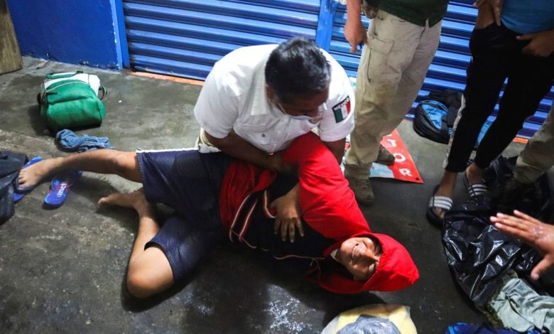 Por: Cortesía Exhiben trato por parte de agentes del INM al dispersar caravana migrante en Chiapas (Video)