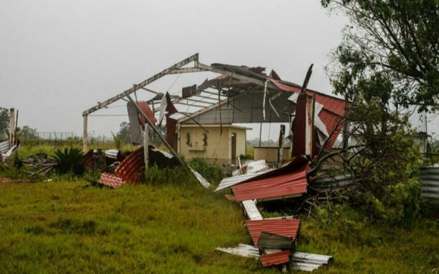 Por: Cortesía Alrededor de 30 mil campesinos resultaron afectados por el paso de "Grace" en Puebla