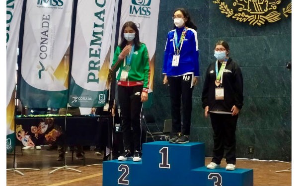 Tlaxcalteca Erin Huerta gana plata y bronce en Conade 2021