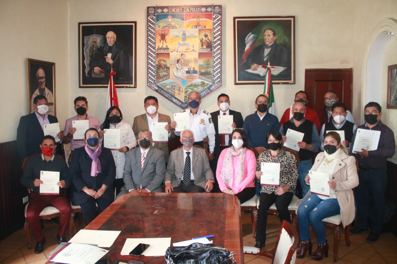 Por: Cortesía Integran Ayuntamiento de Chiautempan profesionistas con experiencia y amplia trayectoria en la administración pública