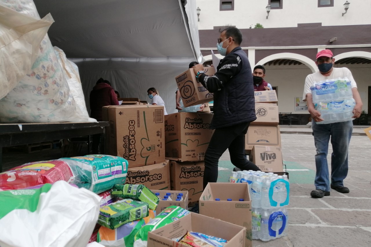 Por: Cortesía Ariadna Ayala organiza recolecta en solidaridad a nuestros hermanos y hermanas de la Sierra Norte