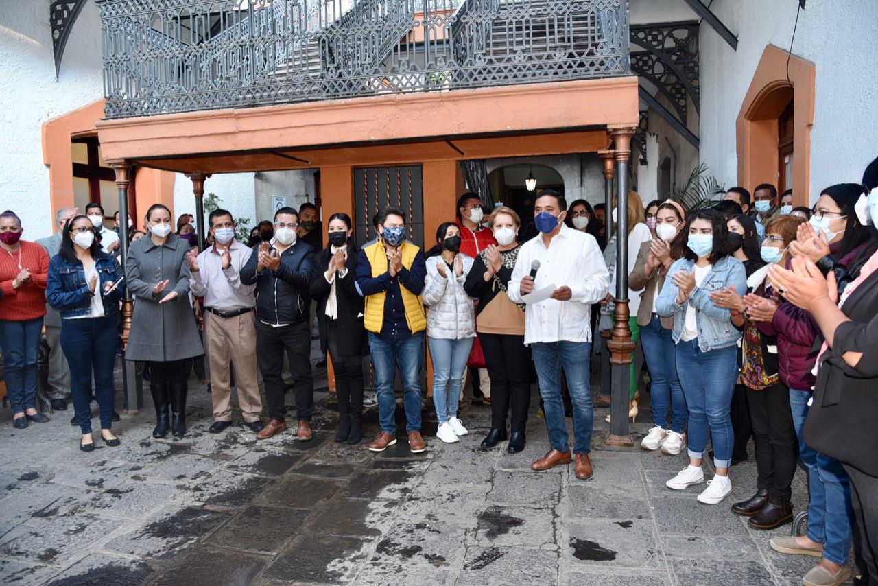 Por: Cortesía Respalda el cuerpo edilicio de Tlaxcala el proyecto de gobierno del Presidente Municipal, Jorge Corichi