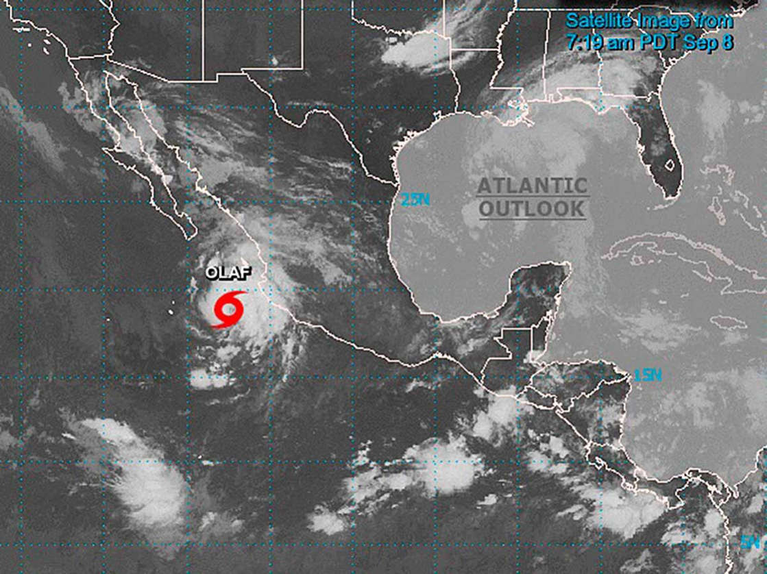 Por: Cortesía ‘Olaf' amenaza con lluvias e inundaciones a México