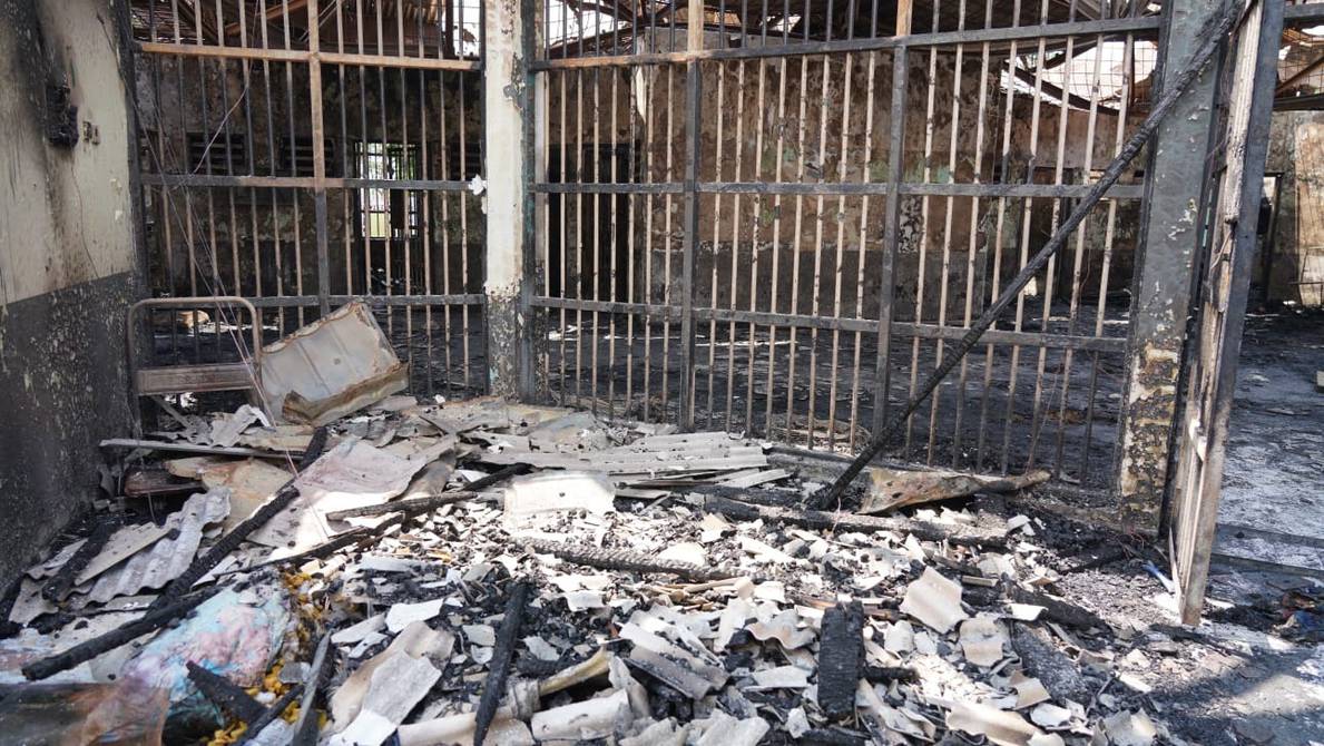 Por: Cortesía 41 reclusos muertos por incendió en una prisión en Indonesia