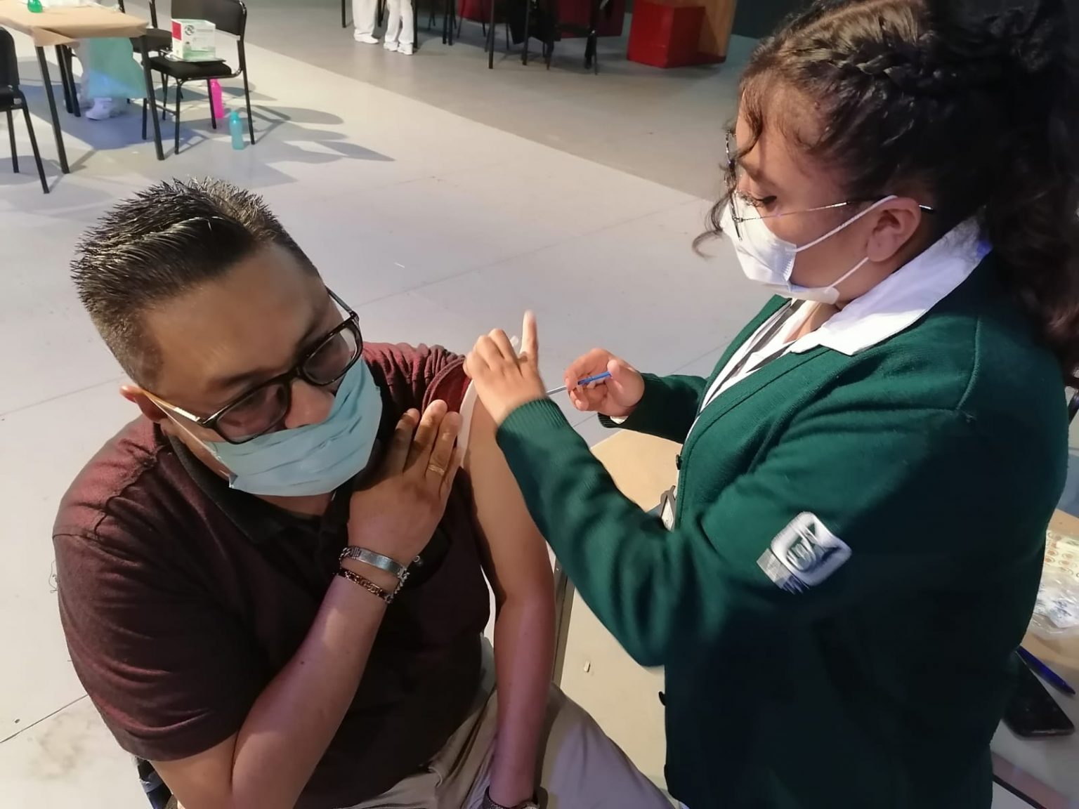 Habilitan puntos especiales de vacunación para segundas dosis de Sinovac