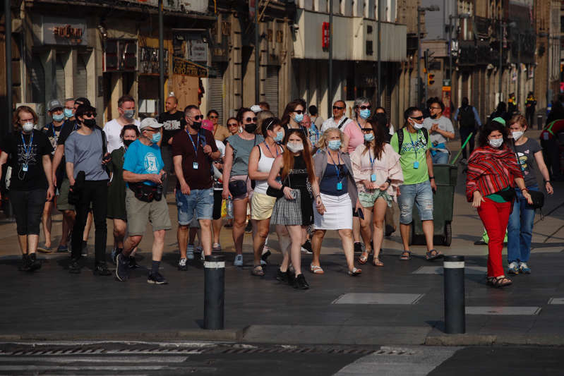Por: Cortesía La cifra de turistas en julio se encuentran aún por debajo del nivel prepandemia