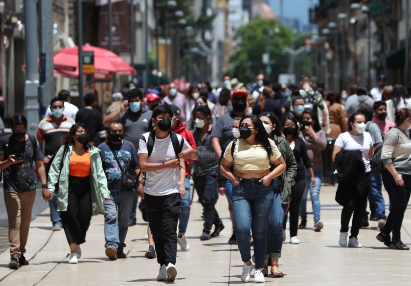 Por: Cortesía México registra 14,828 contagios más por Covid-19 y 730 decesos en las últimas horas