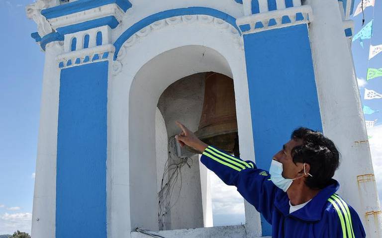 Por: Cortesía Iglesias de Tlaxcala resultan afectadas por el sismo