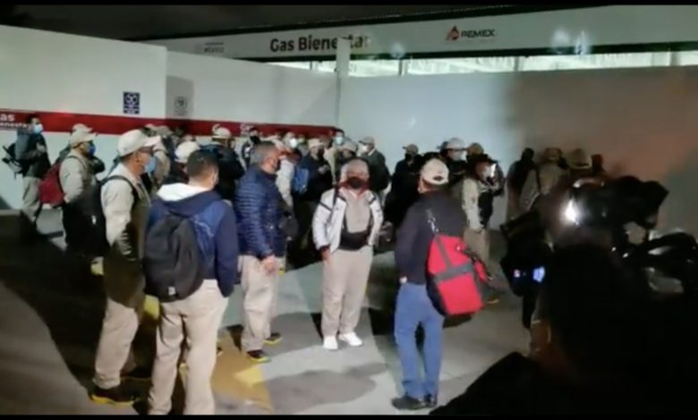 Por: Cortesía Empleados de Gas Bienestar protestan por incumplimiento en sus contratos tras concluir capacitación