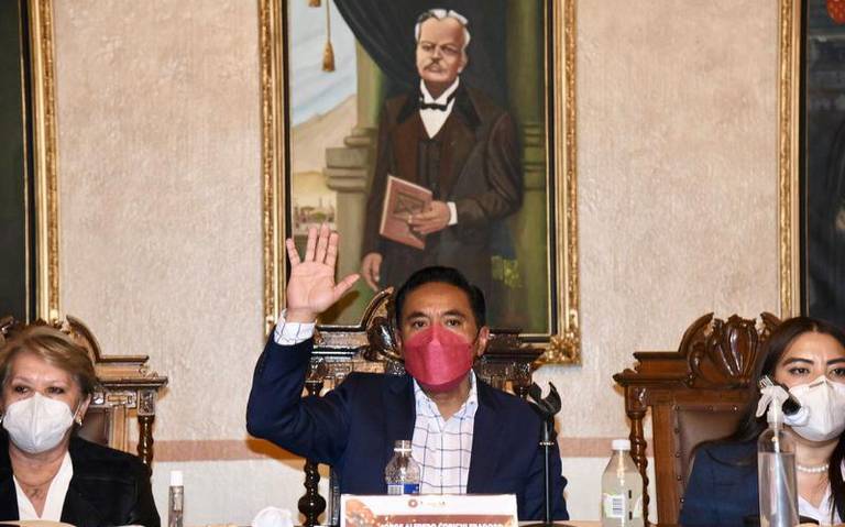 El alcalde de Tlaxcala aseguro que no se ha fracturado el interior del ayuntamiento.