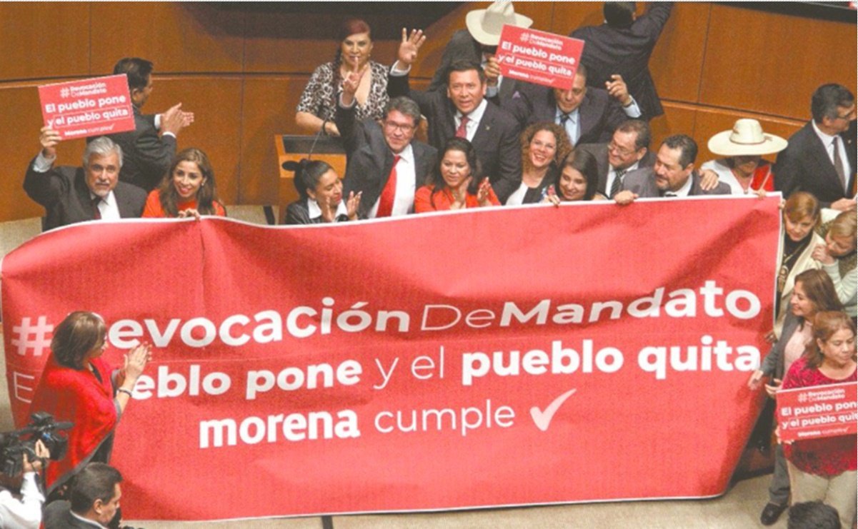 Por: Cortesía Ley de Revocación de Mandato es publicada en el DOF