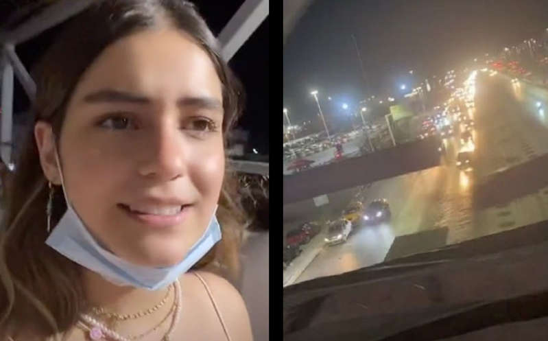 Por: Cortesía Mujer se hace viral por usar por primera vez un puente peatonal; la tachan de 'whitexican'