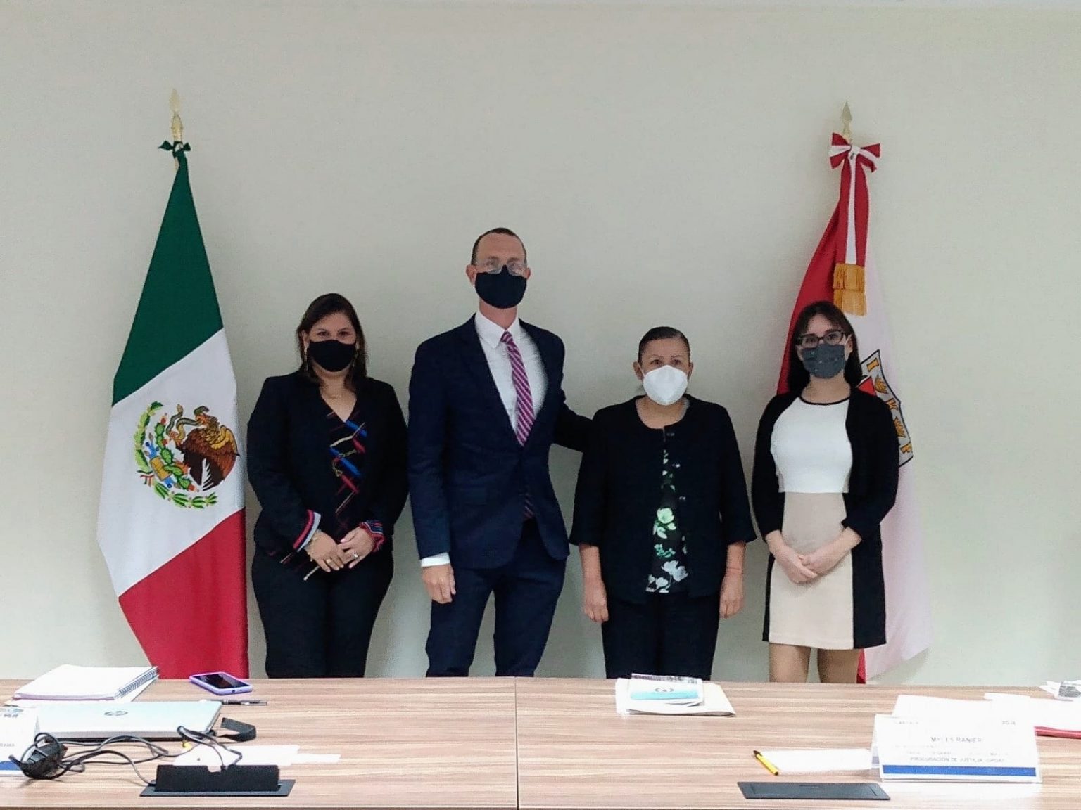 Por: Cortesía Autoridades estatales y embajada de EUA acuerdan cooperación contra la violencia de género