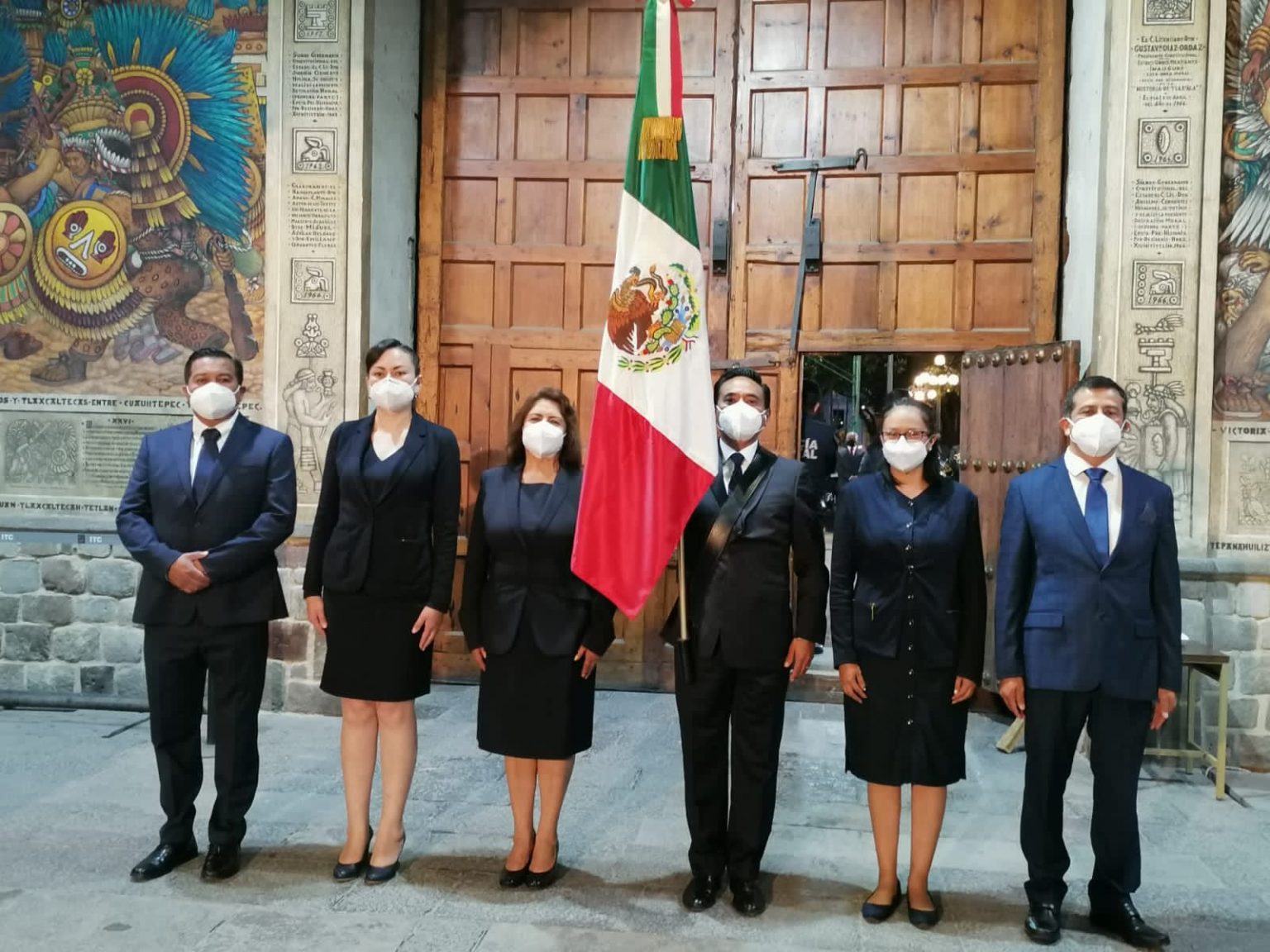Por: Cortesía El Presidente Municipal Jorge Corichi participó en la Ceremonia del Grito de Independencia en Palacio de Gobierno