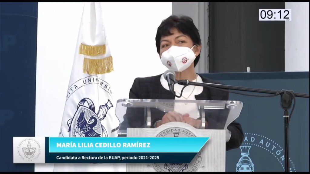 Lilia Cedillo ofrece una relación de respeto entre BUAP y gobierno