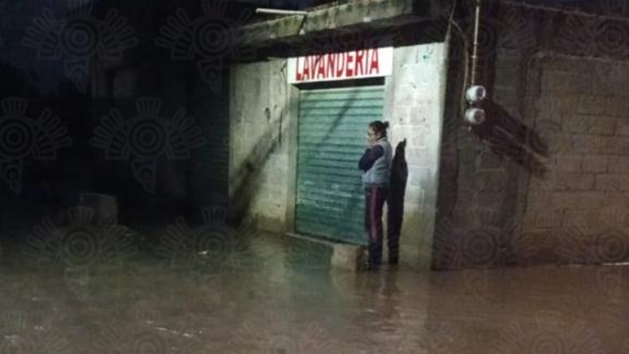 Por: Cortesía Cuautlancingo y Coronango amanecieron inundadas tras las fuertes lluvias de esta madrugada